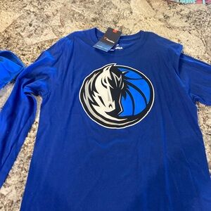 Dallas Mavericks NBA horse logo fan shirt
